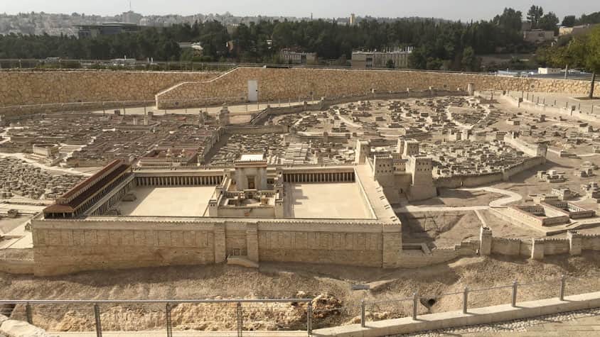 Model of Ancient Jerusalem: Second Temple Period