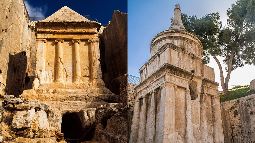 Tombs of Absalom and Zechariah | The Kidron Valley