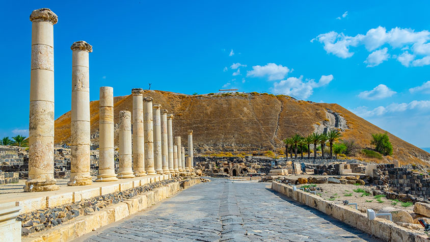 Beit She’an: A National Park with a long and illustrious history